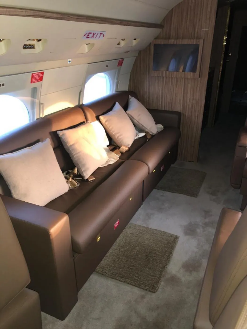 EjiogbeJet cabin interior detail