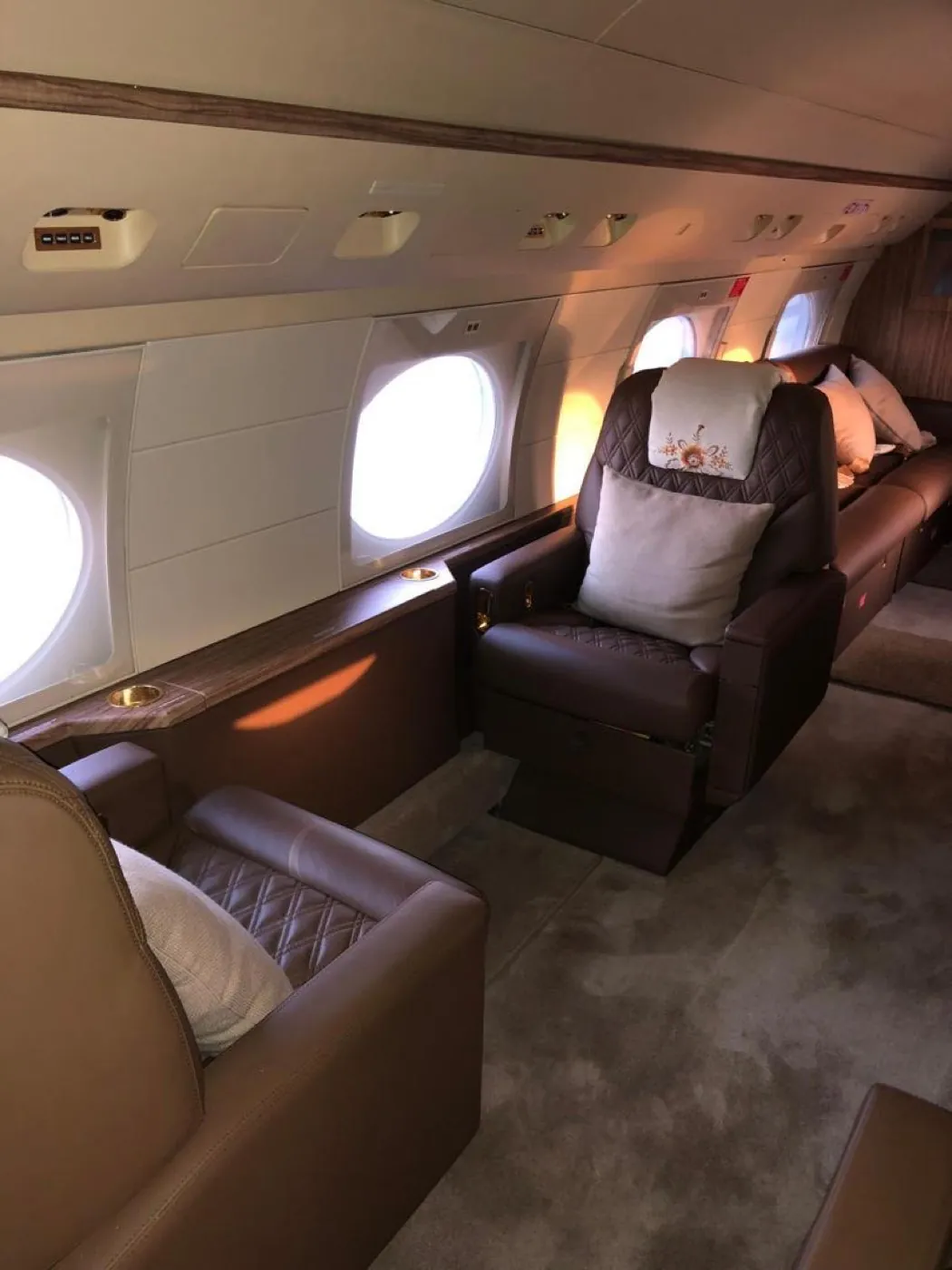 EjiogbeJet cabin interior detail
