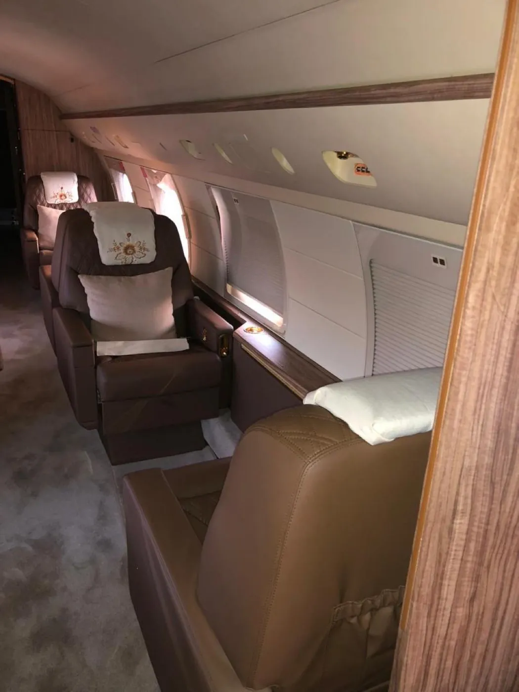 EjiogbeJet cabin interior detail
